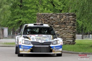 Rallye Český Krumlov: Přejímky, servis, shakedown